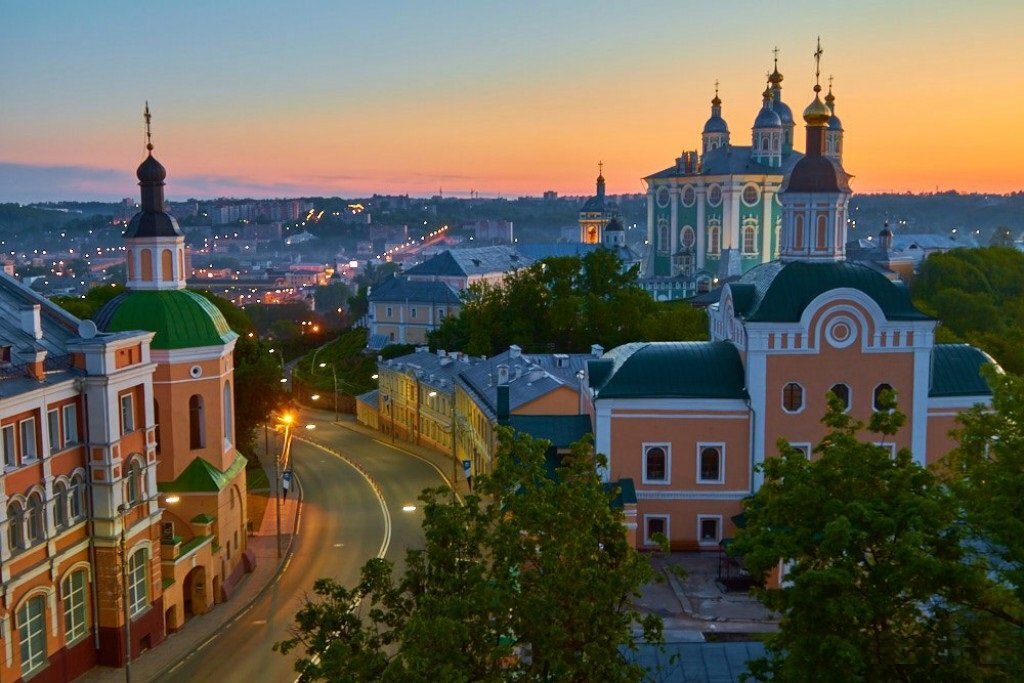 Современный Смоленск.