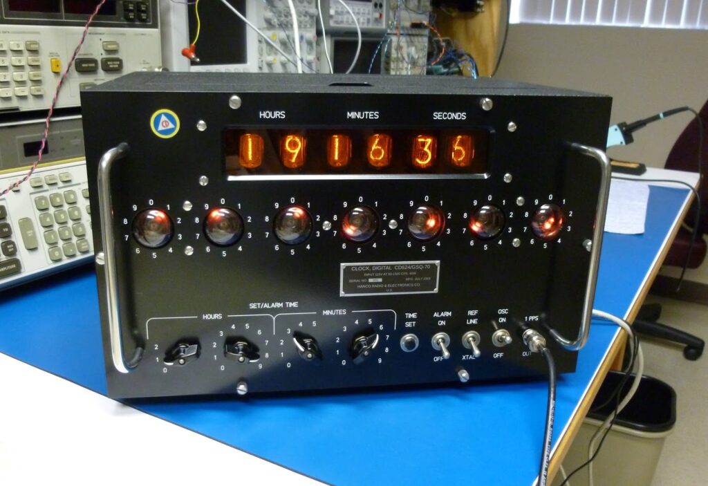 Tube Clock Nixie Dekatron