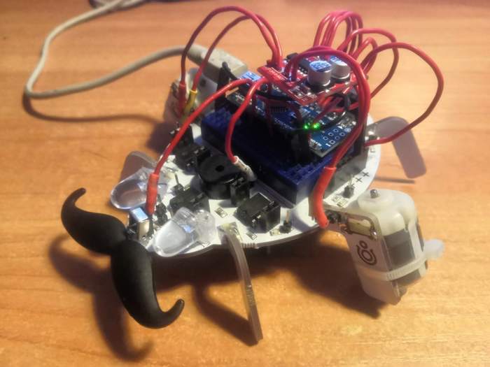 Жужа Arduino, Своими руками, Робот, IT юмор, Видео, Длиннопост