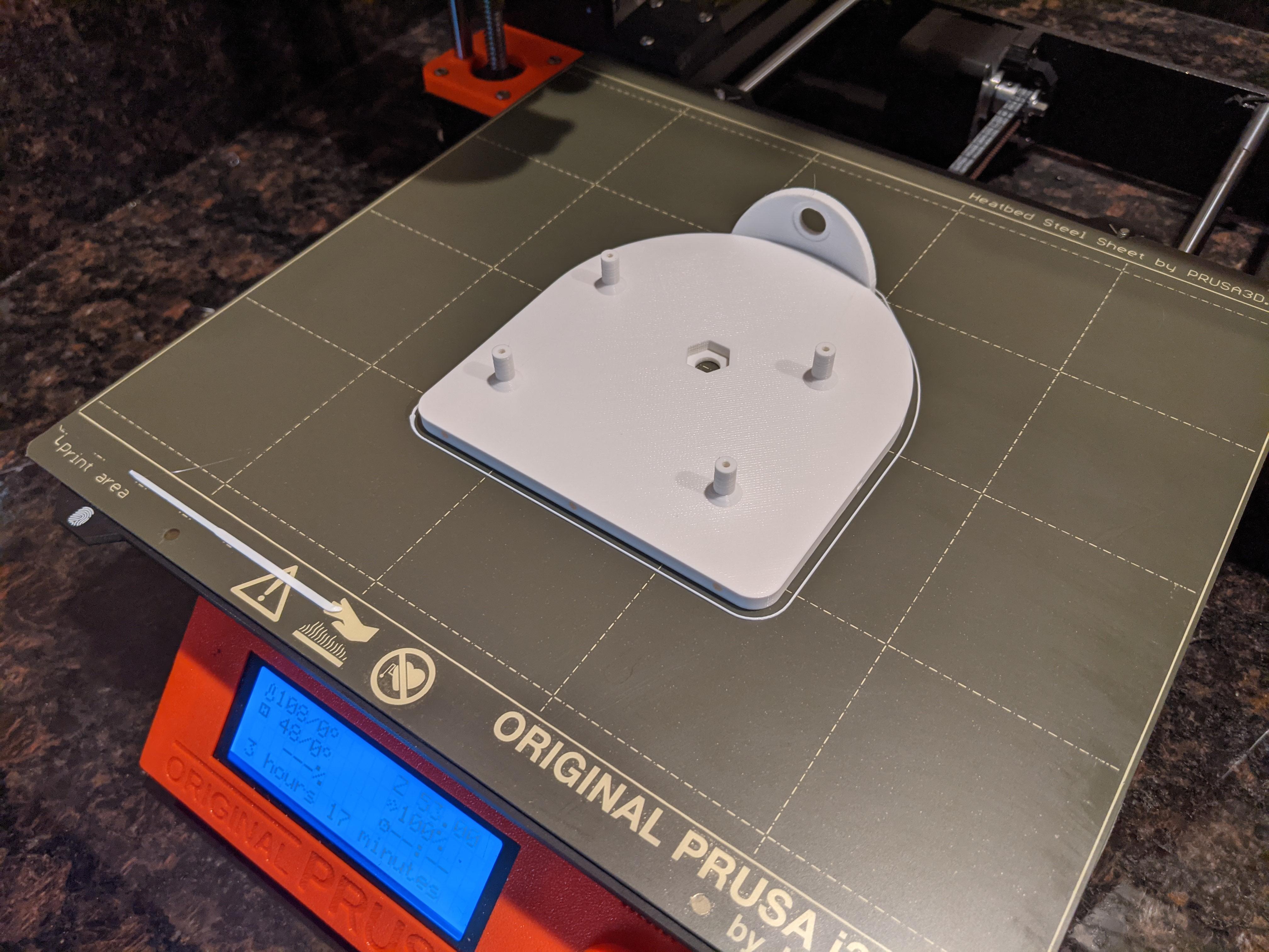 3D Print and Assemble Front and Base Plate