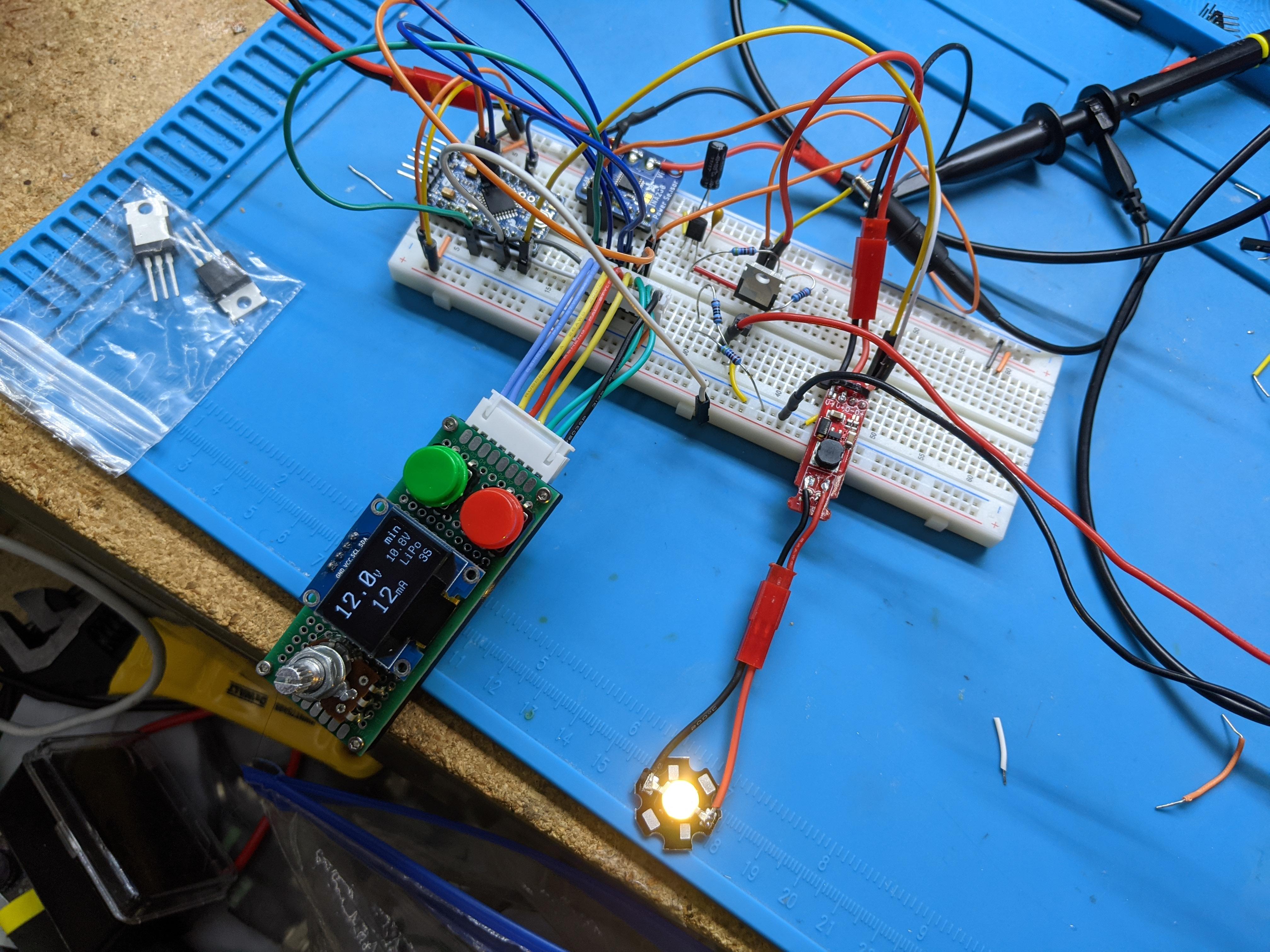 Wire Up and Test the PFET Switch