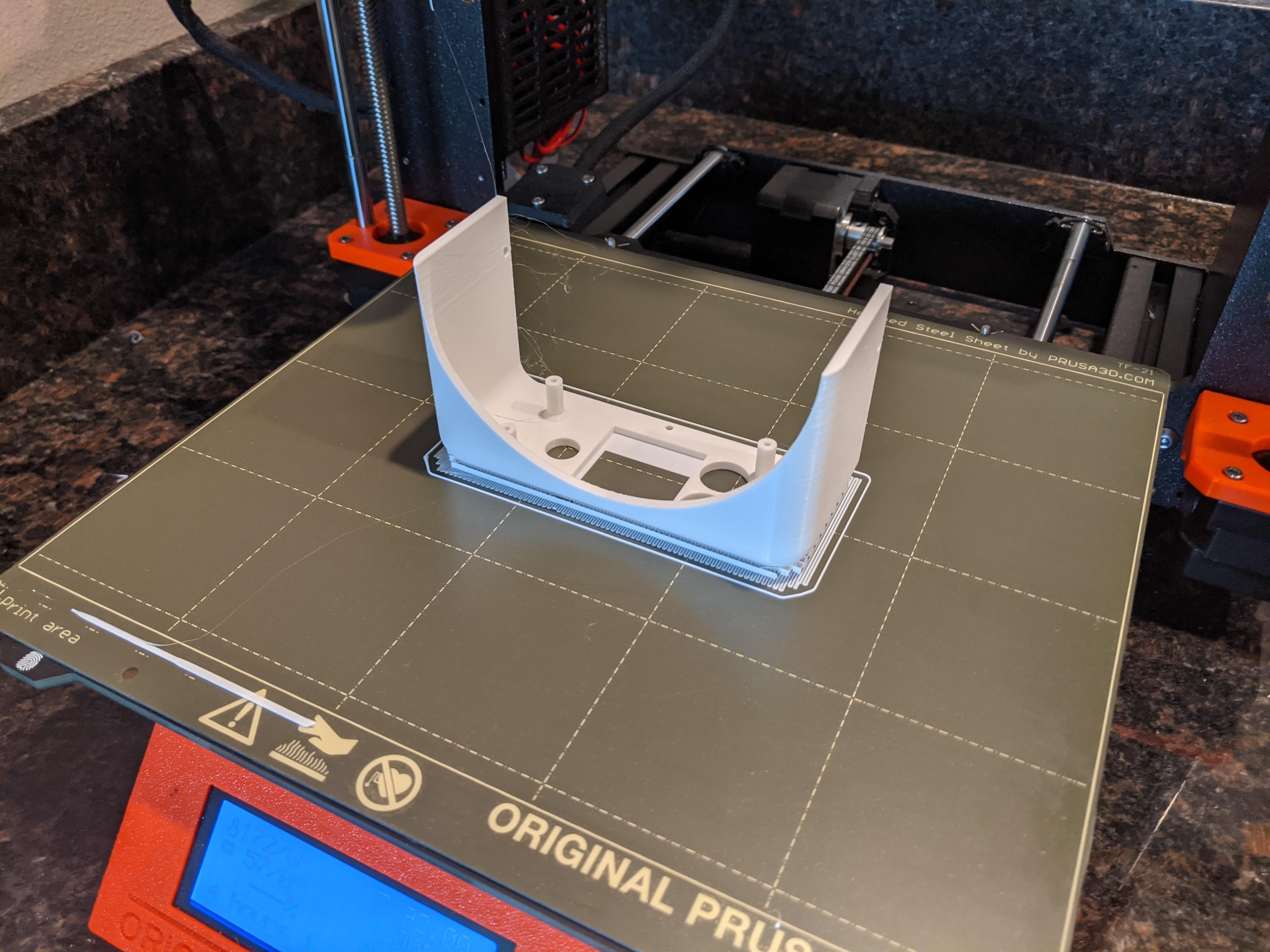 3D Print and Assemble Front and Base Plate