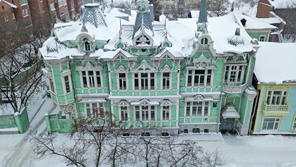 Изумрудный замок в Томске - памятник архитектуры федерального значения