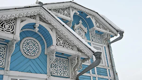 Томский областной Российско-немецкий Дом, расположенный в бывшем особняке купца Георгия Голованова