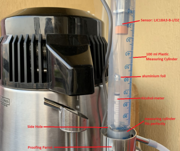 Auto Shutt-off Your Distiller According to ABV Preset Value