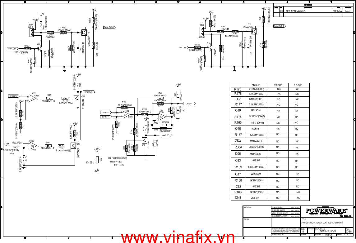 vinafix.vn 5125 control pcb 141a