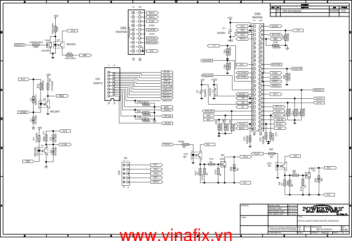 vinafix.vn 5125 control pcb 141b