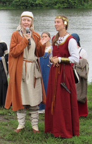 Реконструкция женского костюма племени меря